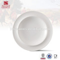 Haoxin vaisselle italienne ronde assiette porcelaine de porcelaine